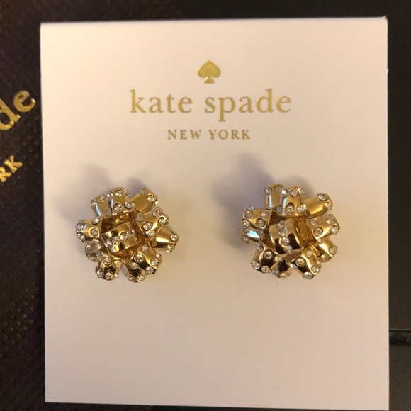 Kate spade - ribbon bow studs - Picture 2 of 2